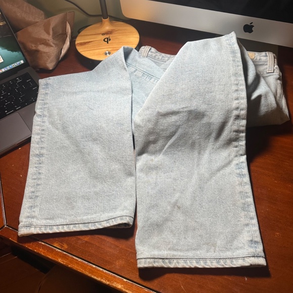 AG Adriano Goldschmied Contour 360 Wide Leg Alexxis Light Wash Jeans - Picture 7 of 8